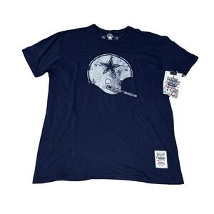 NWT Dallas Cowboys Vintage Collection USA Made Graphic Retro T Shirt Sz XL 23x29